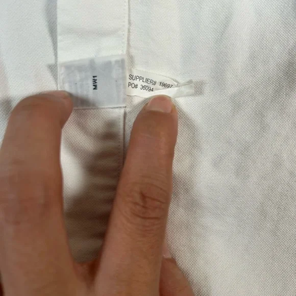 Vintage polo Ralph Lauren white embroidered logo button down shirt - Picture 9 of 11